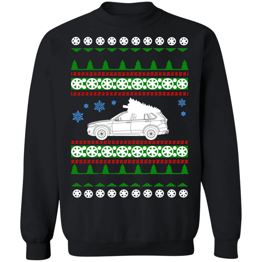 German Car SUV X5 BMW Ugly Christmas Sweater Sweatshirt sweatshirt