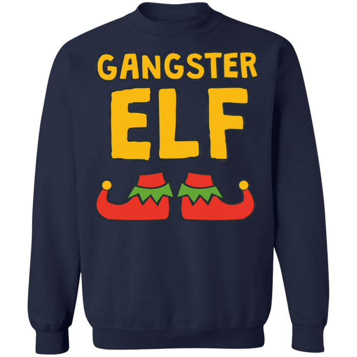 Gangster Elf Ugly Christmas Sweater sweatshirt