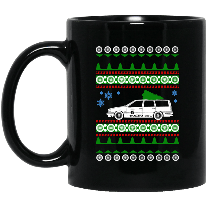 Volvo 850R Ugly Christmas Sweater Mug