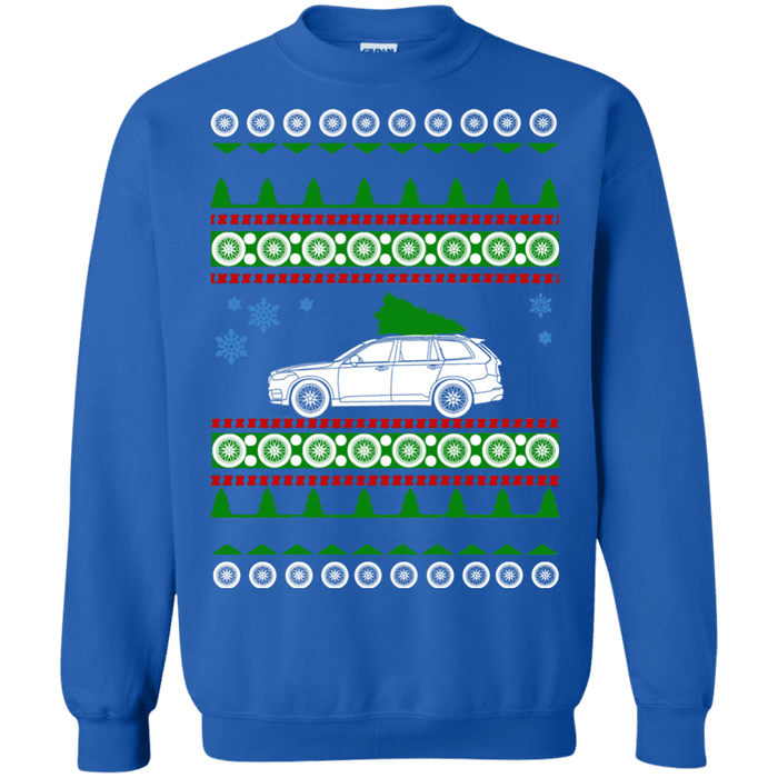 Swedish Car like a  XC90 Ugly Christmas Sweater sweatshirt