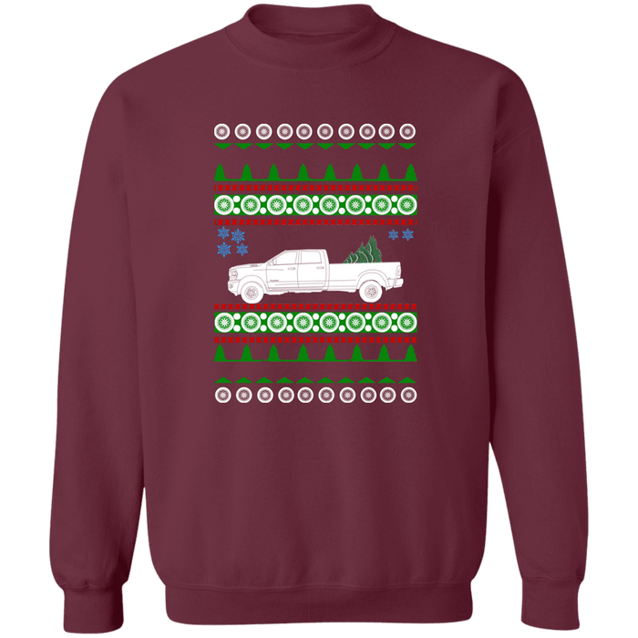 truck like a Ram 3500 Ugly Christmas Sweater Sweatshirt 2022