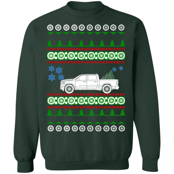 american car or truck like a  1500 ram truck Ugly christmas sweater 2019+