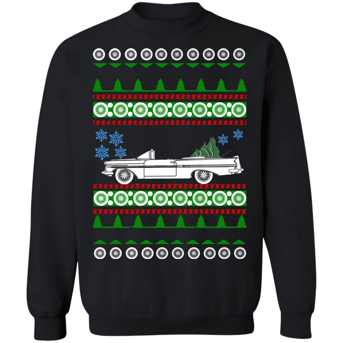 Chevy Impala Convertible 1959 Ugly christmas sweater