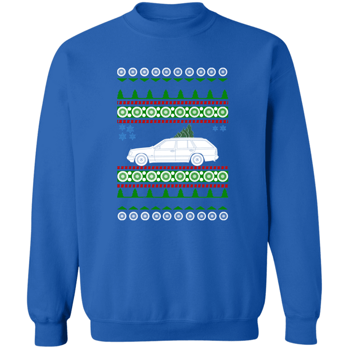 Mercedes W124 S124 Wagon  Ugly Christmas Sweater Sweatshirt