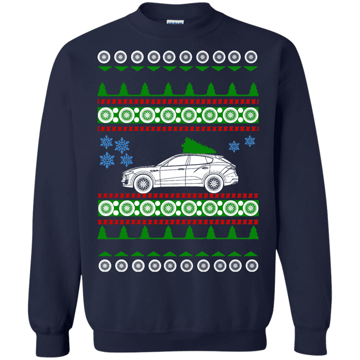 Maserati Levante Ugly Christmas Sweater sweatshirt