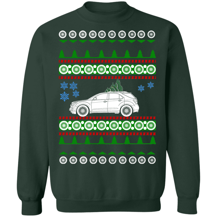 SUV 2011 Chevy Equinox Ugly Christmas sweater sweatshirt