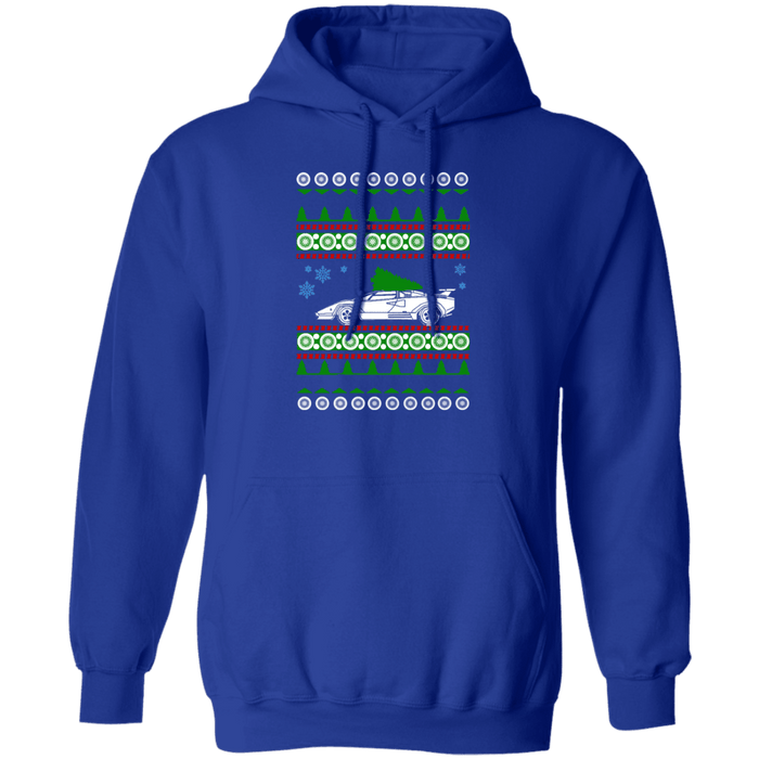 Exotic Car like a Countach Ugly Christmas Sweater Hoodie