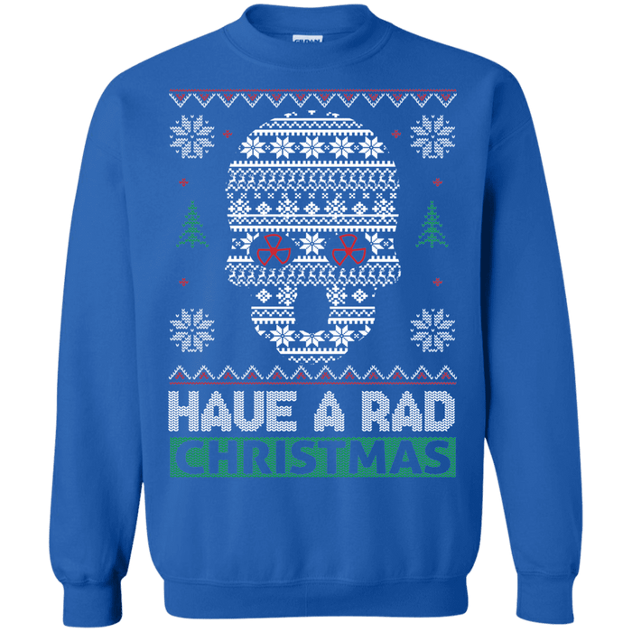 X-ray Technician Skull RAD Ugly Christmas Sweater sweatshirt