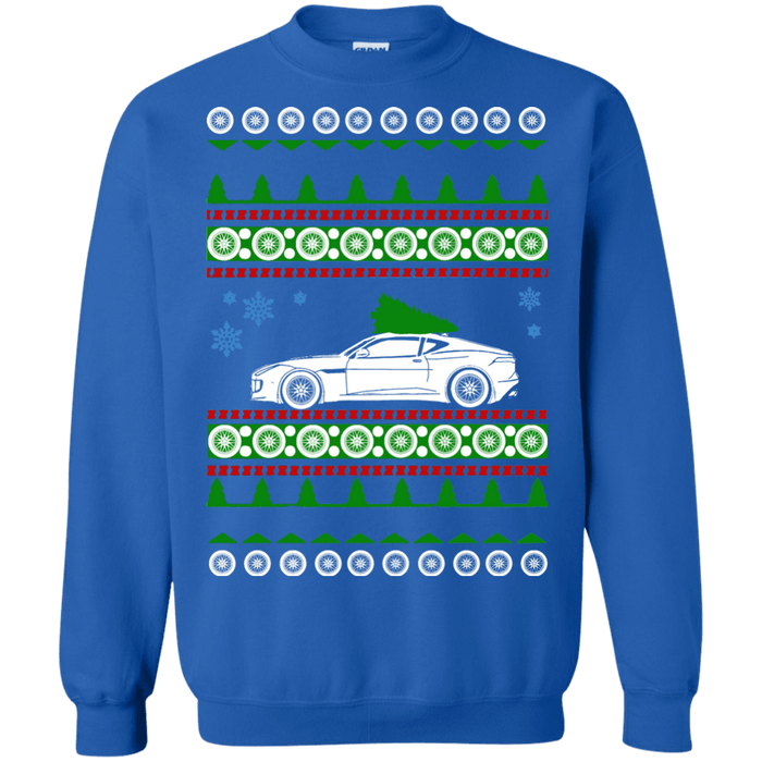 Jaguar F Type R 2015 Ugly Christmas Sweater sweatshirt