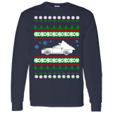 Car like a 370Z Ugly Christmas Sweater long sleeve t-shirt