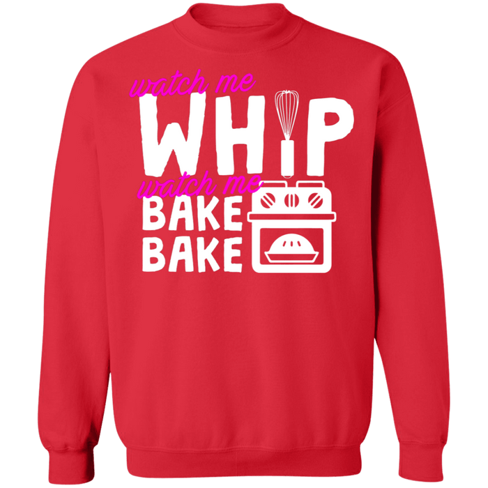 Watch me whip watch me bake bake ugly christmas sweater sweatshirt