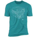 Engine Blueprint Series LT1 T-shirt