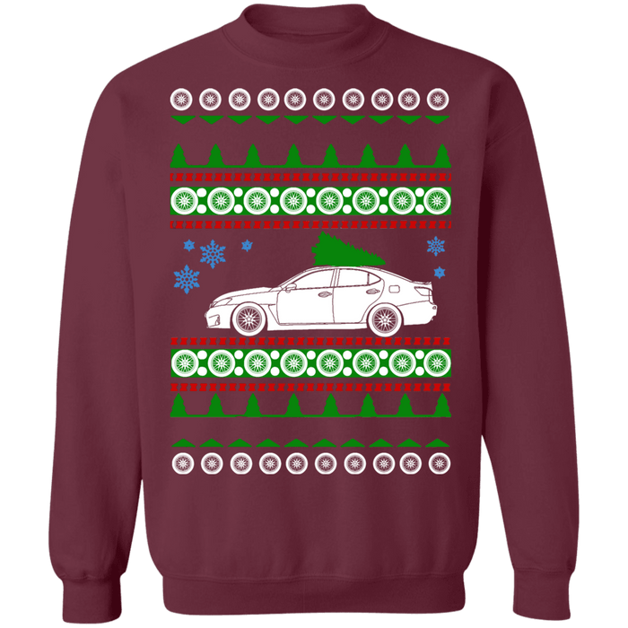 lexus IS-F Ugly christmas sweater more colors