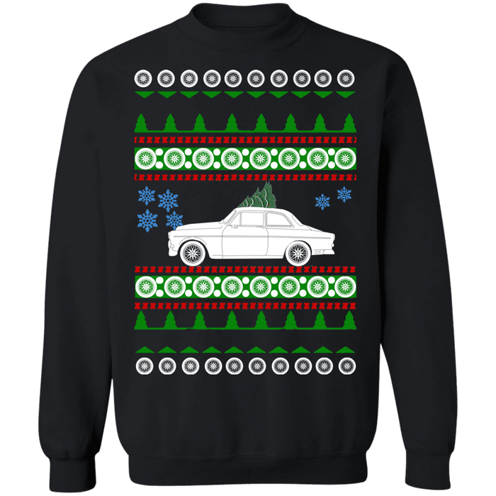 Swedish Car like a  122S Ugly christmas sweater sweatshirt