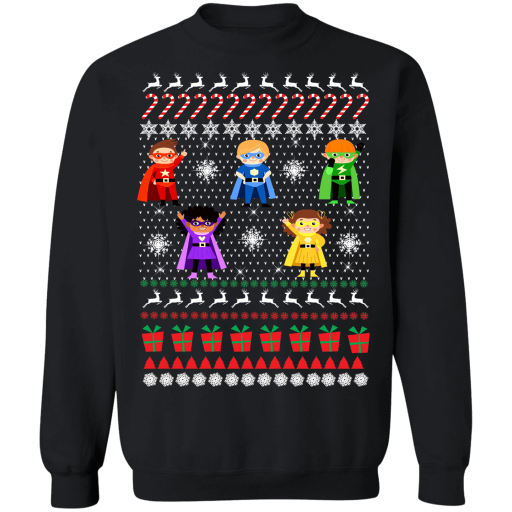 Super Hero Ugly Christmas Sweater sweatshirt