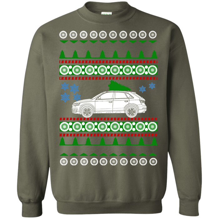 German Car Audi Q3 Ugly Christmas Sweater sweatshirt