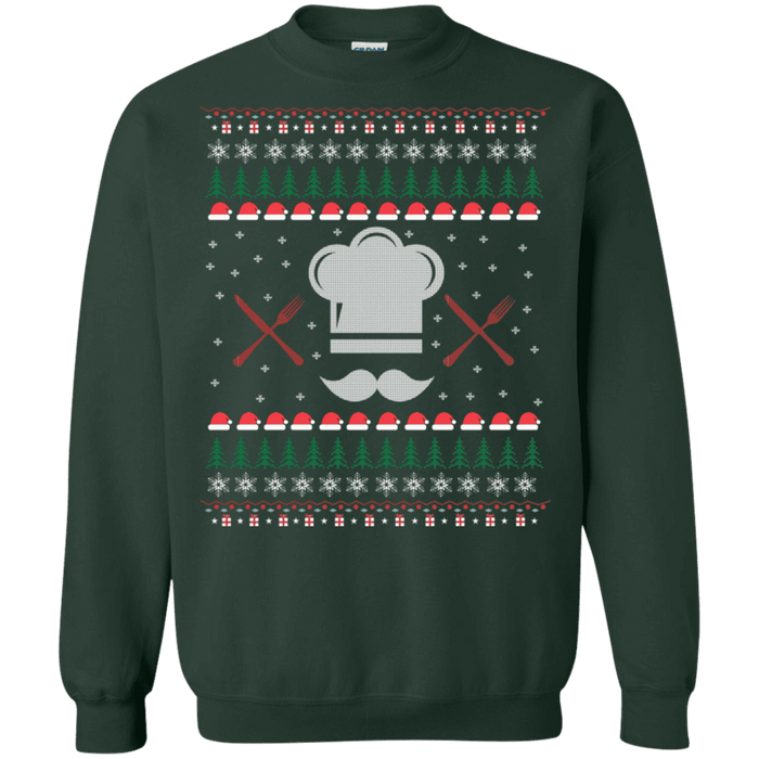 Chef Hat Ugly Christmas Sweater sweatshirt