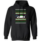 Mitsubishi 3000GT VR4 Ugly Christmas Sweater Hooded Sweatshirt