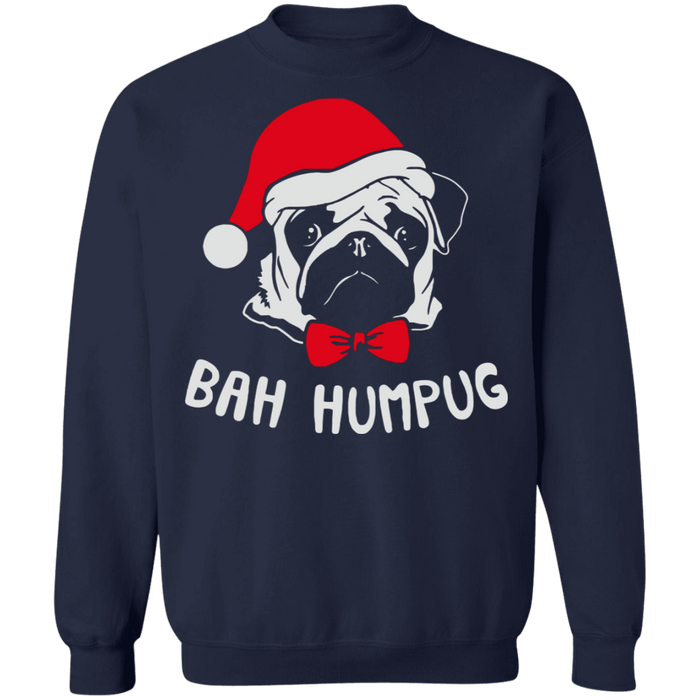 Bah HumPug Funny Puyg Dog Ugly Christmas Sweater sweatshirt