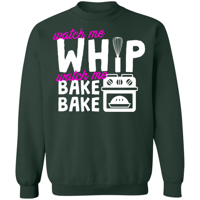 Watch me whip watch me bake bake ugly christmas sweater sweatshirt