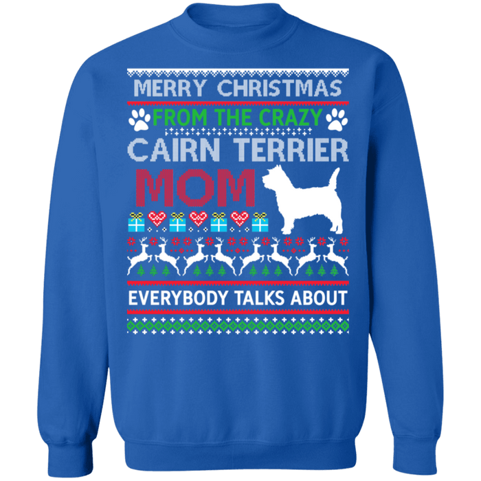 Cairn Terrier Mom Ugly Christmas Sweater sweatshirt