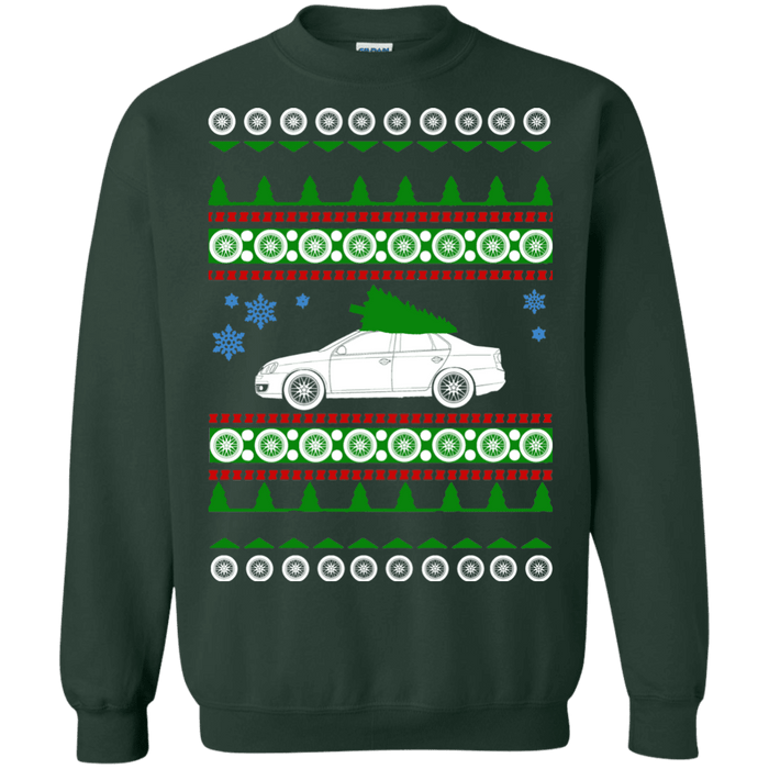 car like a Jetta Mk5 Ugly Christmas Sweater sweatshirt