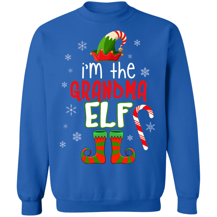 I'm the Grandma Elf Ugly Sweater Christmas sweatshirt