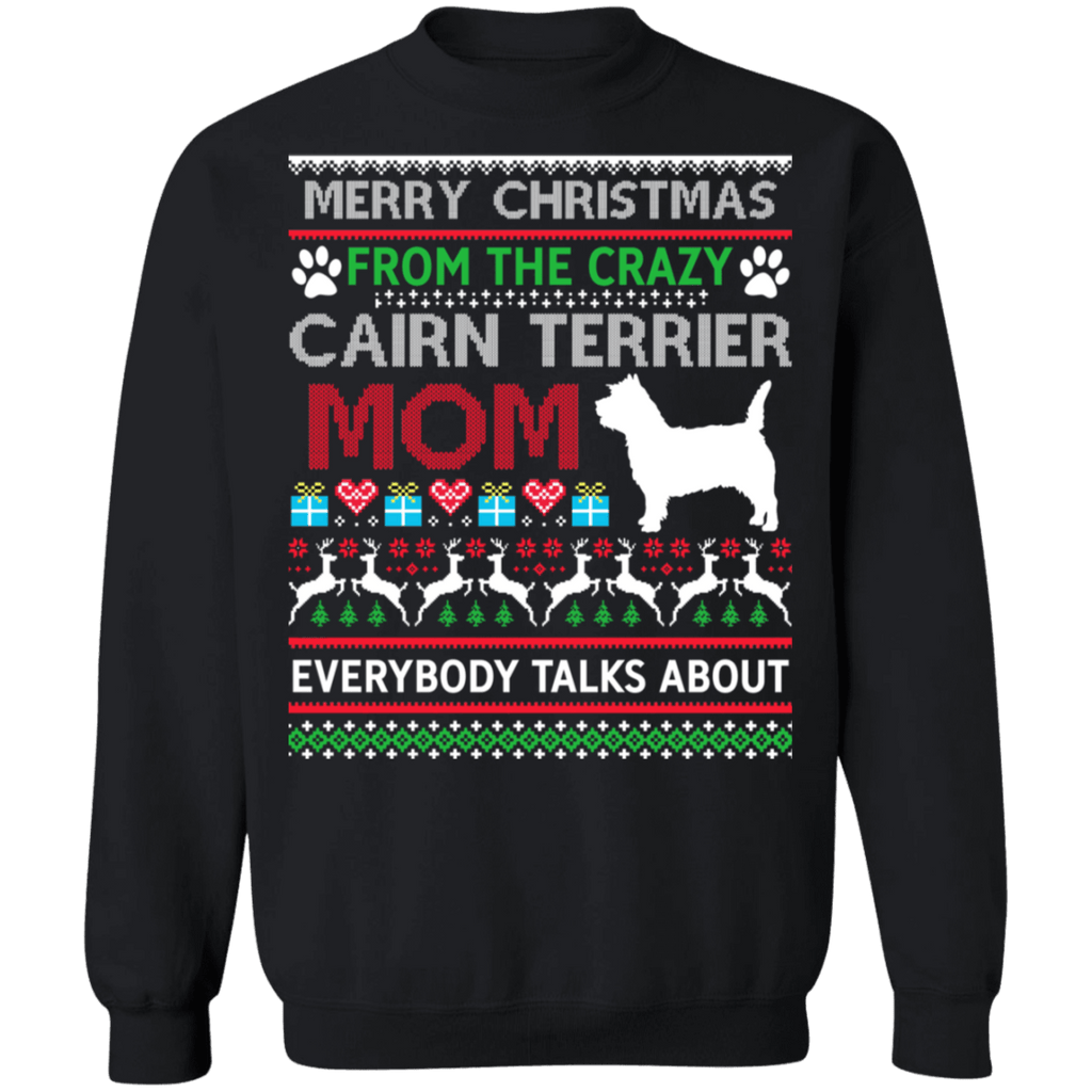 Cairn Terrier Mom Ugly Christmas Sweater sweatshirt