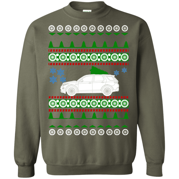 Land Rover Discovery Sport 2018 Ugly Christmas Sweater sweatshirt