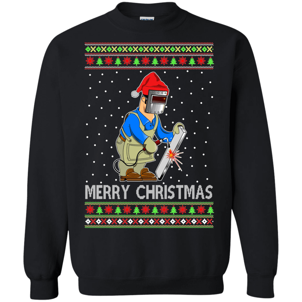 Welder Welding Fabrication Ugly Christmas Sweater sweatshirt