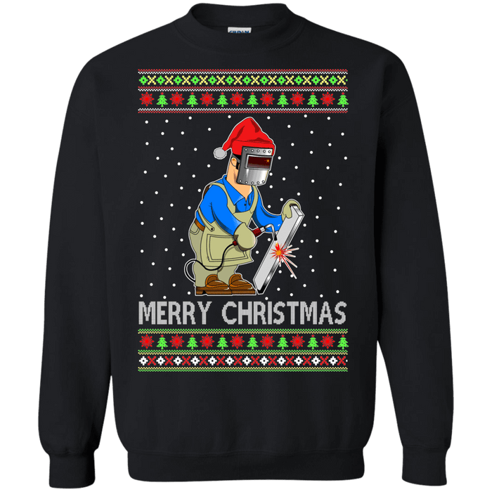 Welder Welding Fabrication Ugly Christmas Sweater sweatshirt