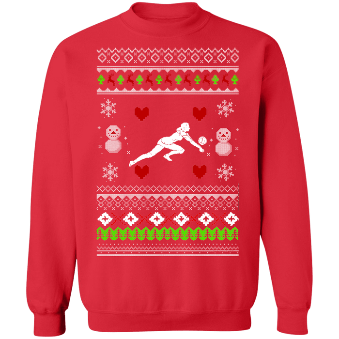 Volleyball Ugly Christmas Sweater Sweatshirt