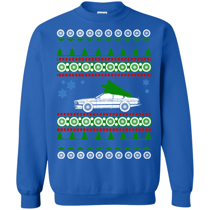 M635csi BMW Ugly Christmas Sweater green tree sweatshirt