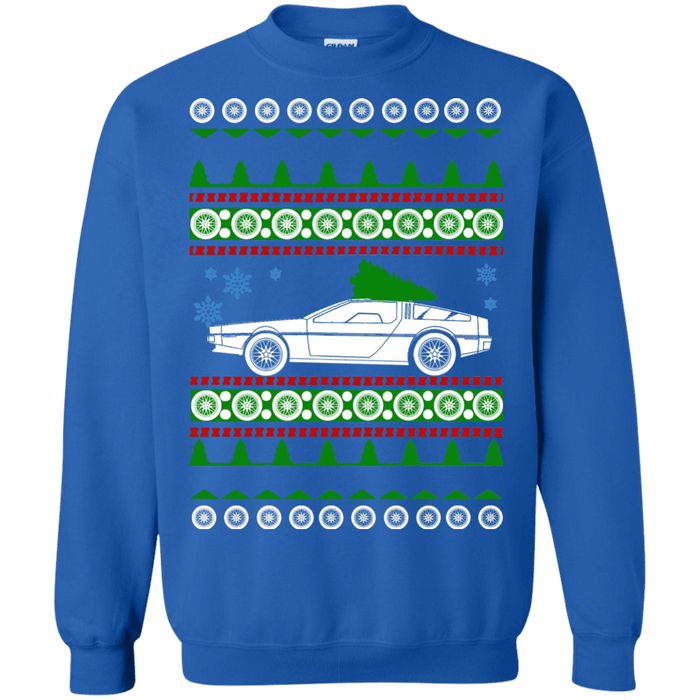 DeLorean DMC-12 Ugly Christmas Sweater sweatshirt