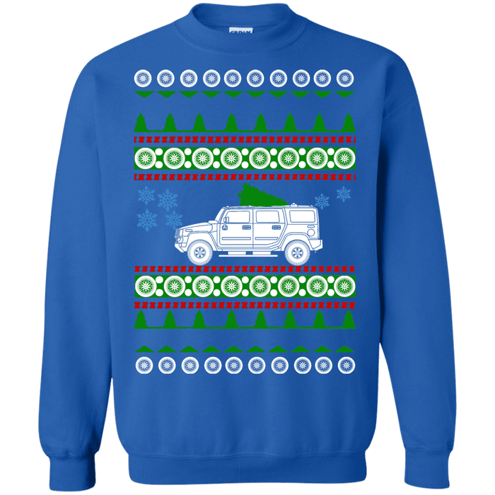 H2 Hummer H2 Ugly Christmas Sweater sweatshirt