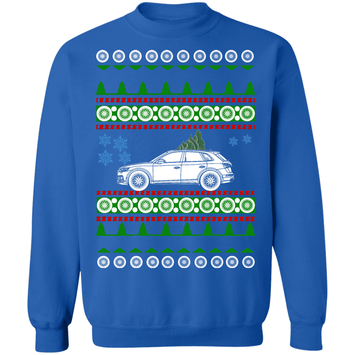 German Car like Audi SQ5 Ugly Christmas Sweater