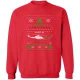 UH-1Y Helicopter Ugly Christmas Sweater Sweatshirt