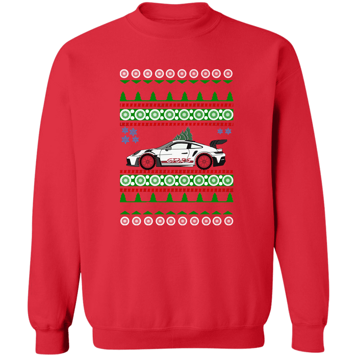 German Car like a 992 GT3 RS Ugly Christmas Sweater Sweatshirt