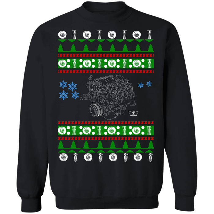 LS Engine ugly christmas sweater LSX LS3 LS1