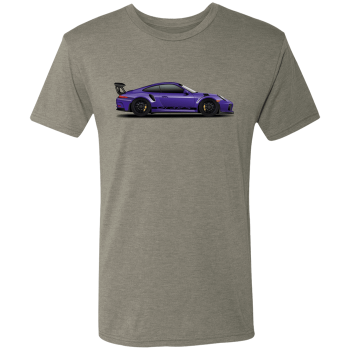 Car Art 991 GT3RS Ultraviolet Tri-blend t-shirt