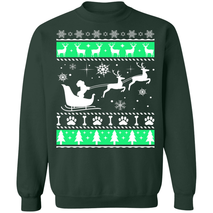 Poodle Dog Lover Ugly Christmas Sweater sweatshirt