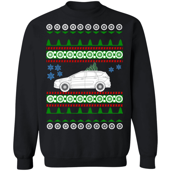 SUV 2013 Ford Escape Ugly christmas sweater sweatshirt 3rd gen