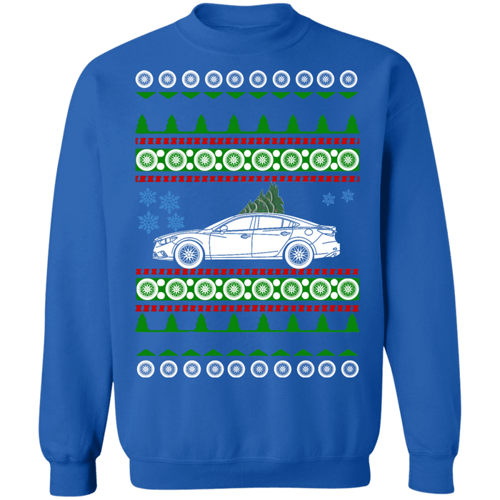 mazda 6 ugly christmas sweater 2018