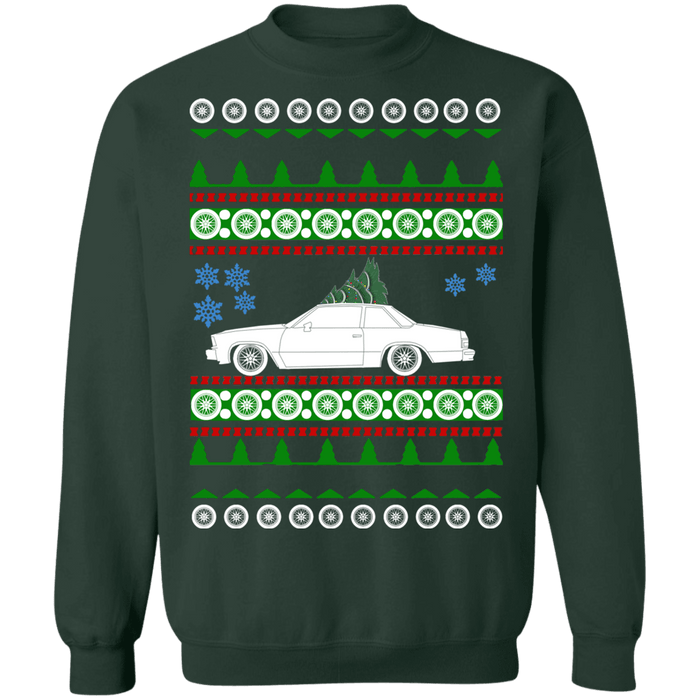 1979 Chevy Malibu 4th generation Ugly Christmas Sweater Sweatshirt