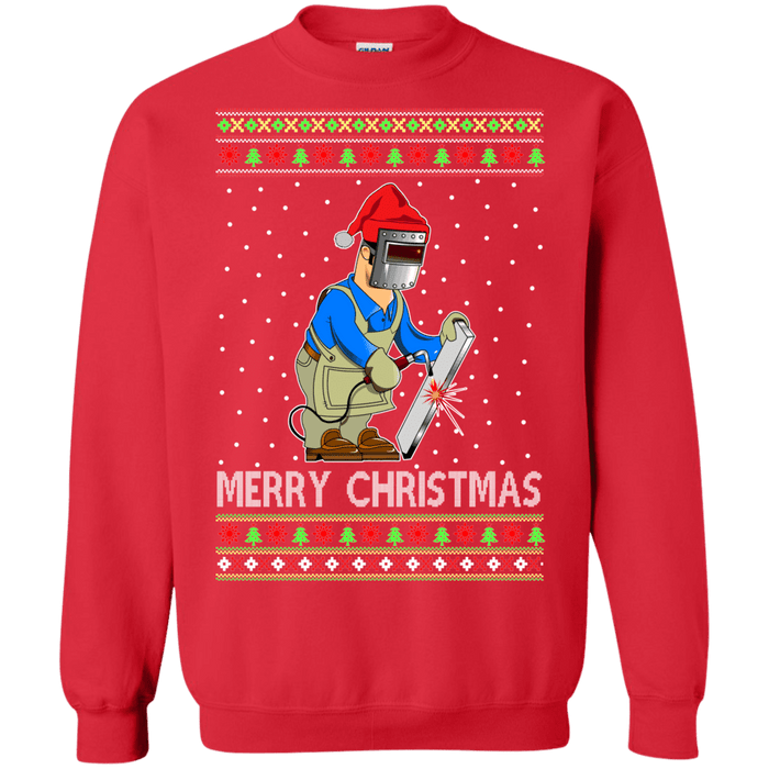 Welder Welding Fabrication Ugly Christmas Sweater sweatshirt