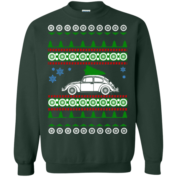 1953 beetle vw ugly christmas sweater