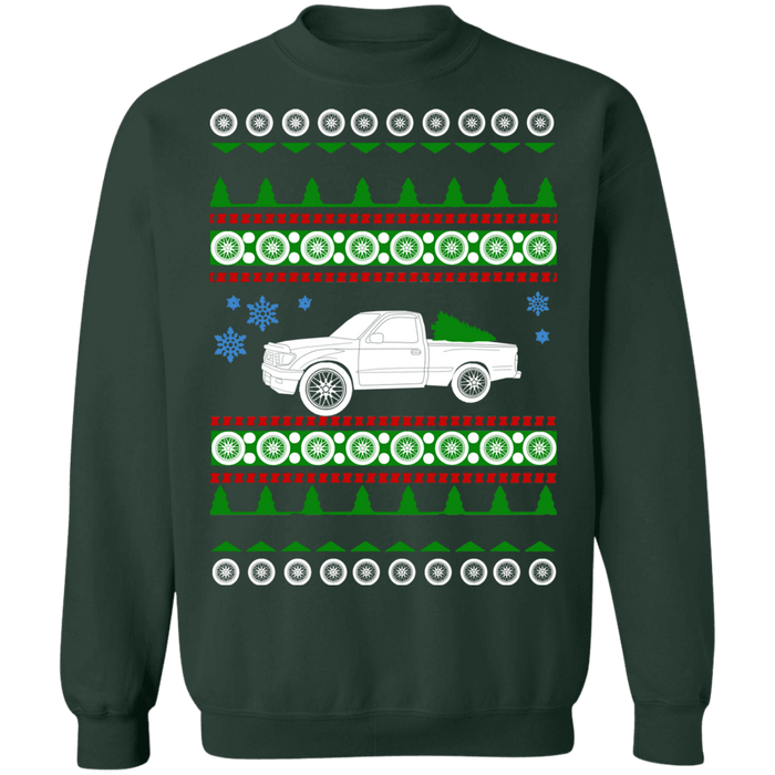 Pick Up Truck Toyota Tacoma 1995 Ugly Christmas Sweater sweatshirt