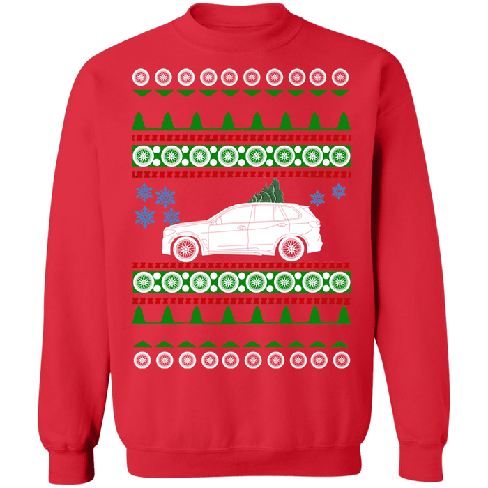 SUV like a 2020 BMW X5 M Sport Ugly Christmas Sweater Sweatshirt