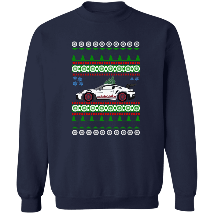 German Car like a 992 GT3 RS Ugly Christmas Sweater Sweatshirt