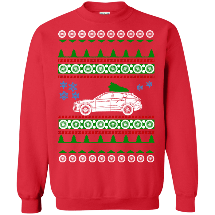 Maserati Levante Ugly Christmas Sweater sweatshirt